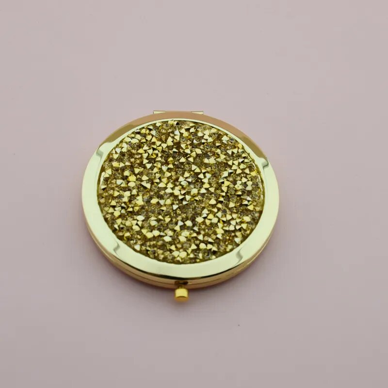 Crystal Double-Sided Portable Mini Mirror-2