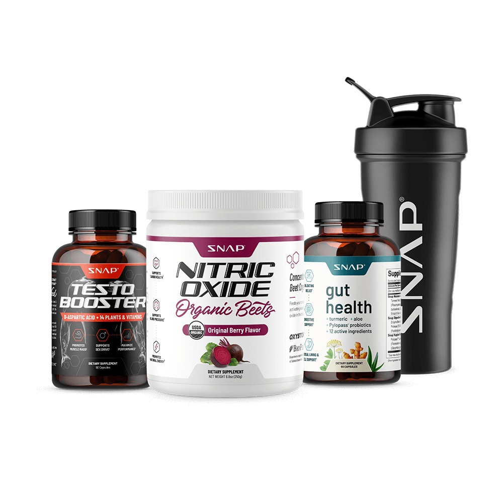 Male Vitality Bundle with FREE Large Shaker