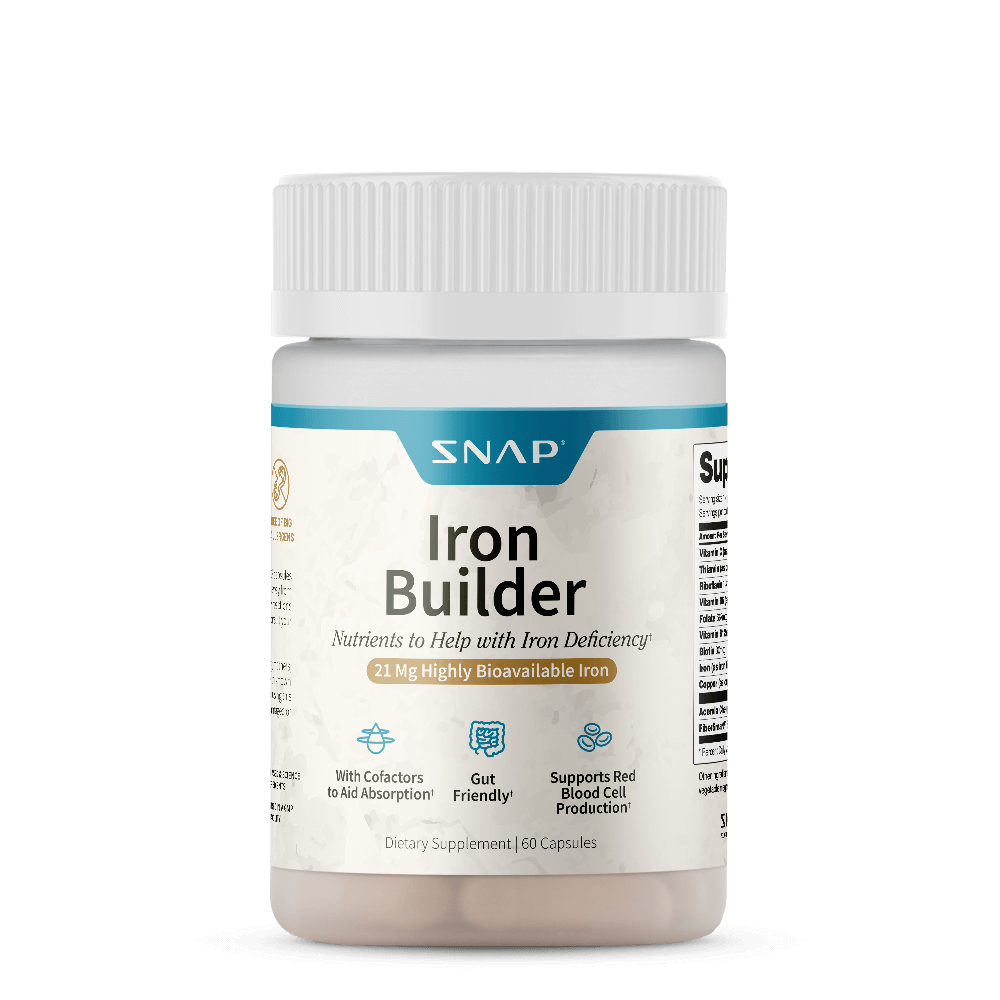 Iron Builder with Vitamins B & C Absorption Boosters