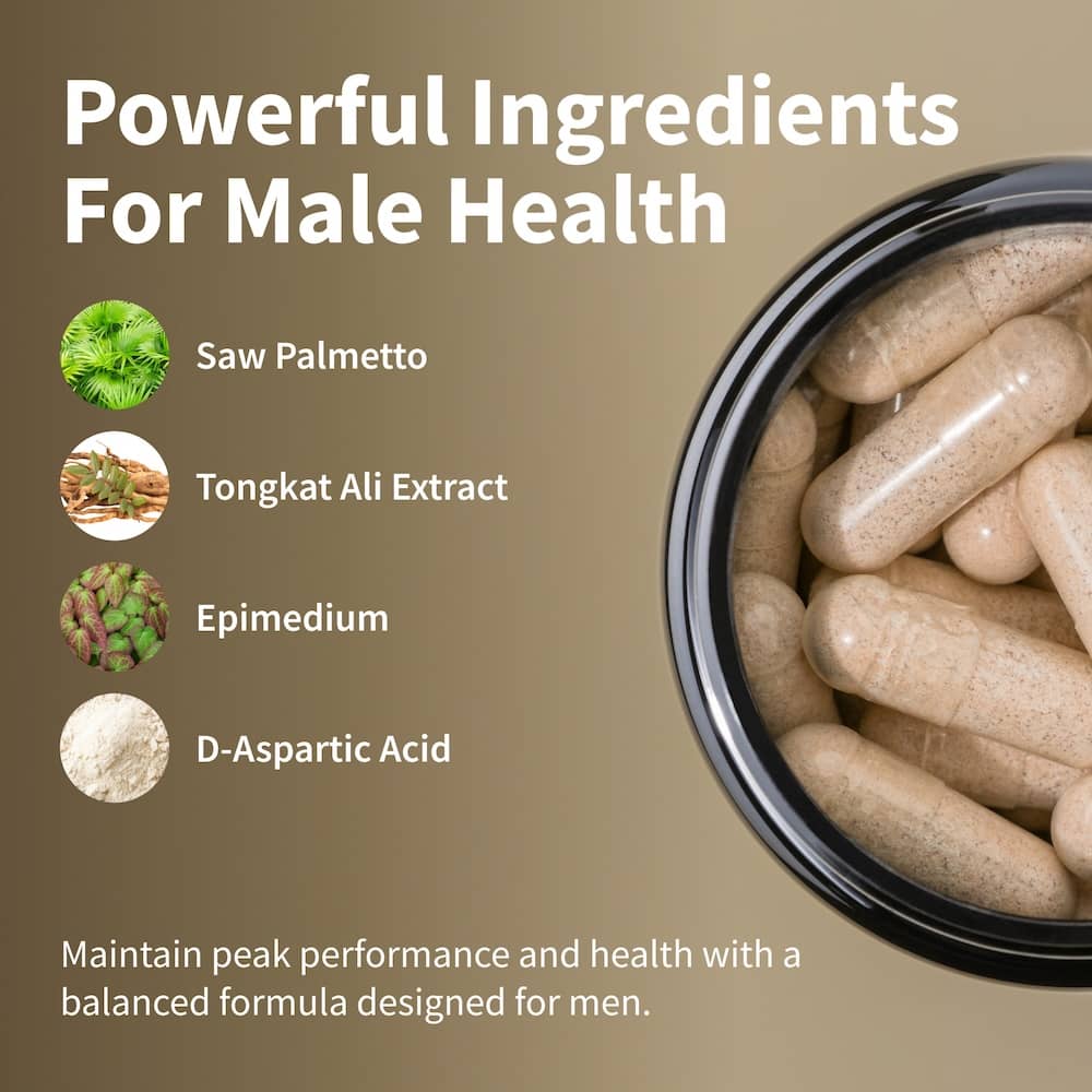 3 Testo Boosters + 1 Free Container + Free E-Book