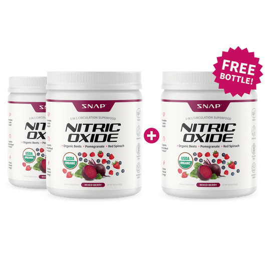 Nitric Oxide Organic Beets - Buy 2, Get 1 FREE!
