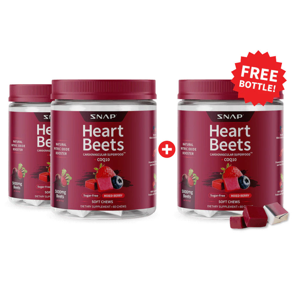 Heart Beets Chews - Buy 2, Get 1 FREE!
