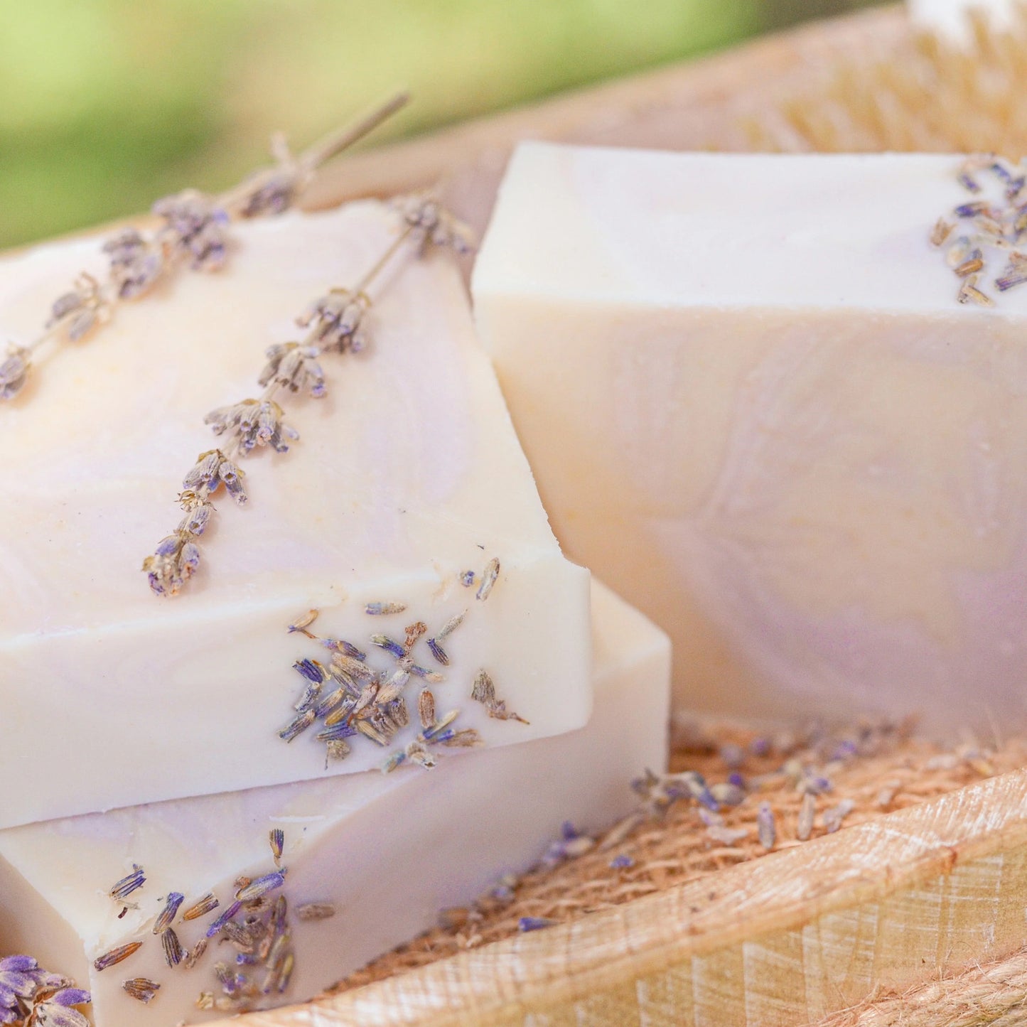 Lavender + Mint Handmade Tallow and Goat Milk Soap Bar