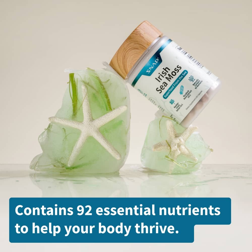 Irish Sea Moss w/ Iodine Energy Support - Buy 2, Get 1 FREE!