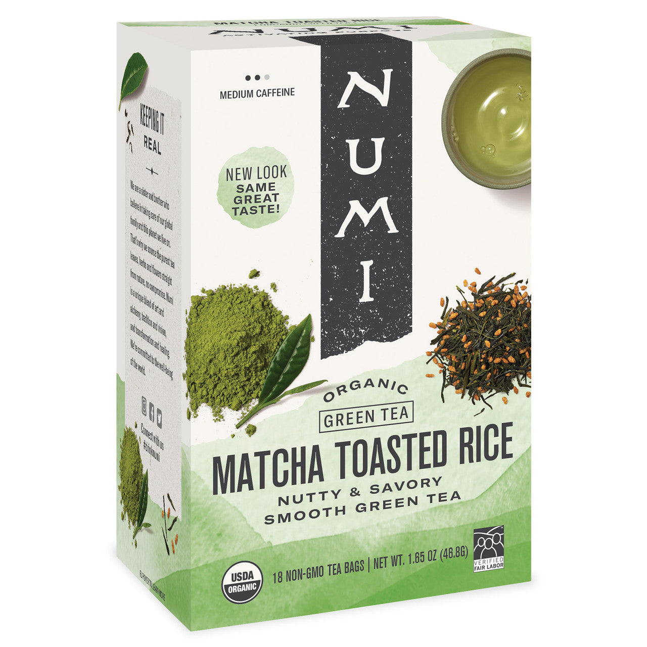 Numi Tea Toasted Rice Green Tea (6x16 Bag)-0