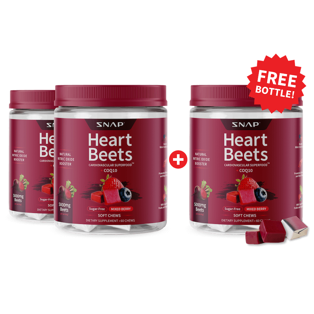 Heart Beets Chews - Buy 2, Get 1 FREE!