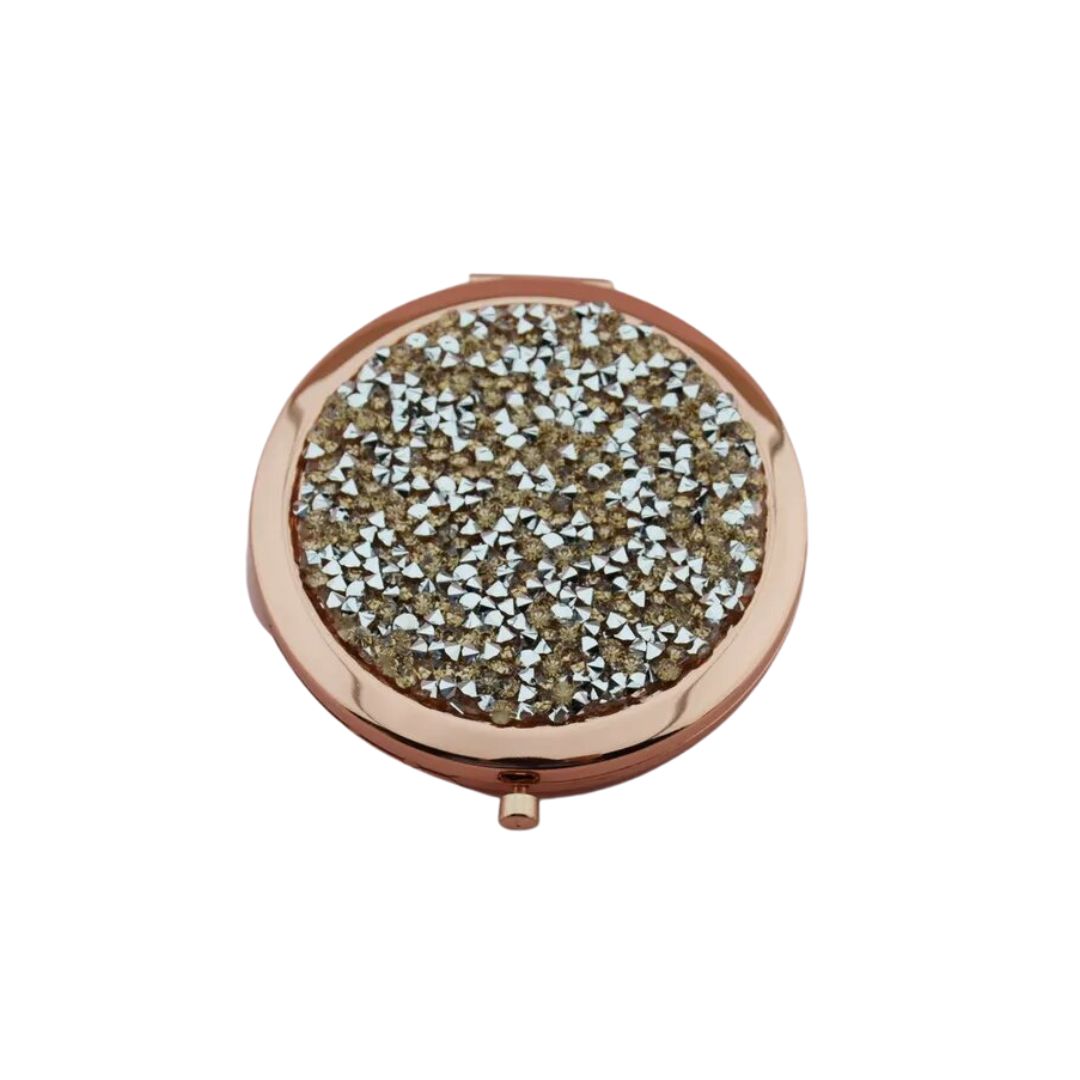 Crystal Double-Sided Portable Mini Mirror-5