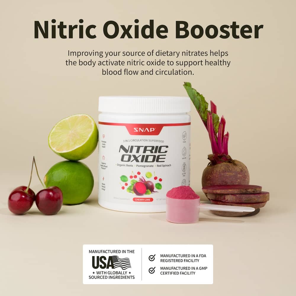 Nitric Oxide Organic Beets - Cherry Lime Flavor